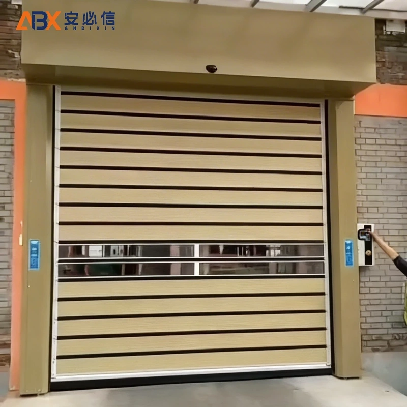 来宾螺旋式快速门
